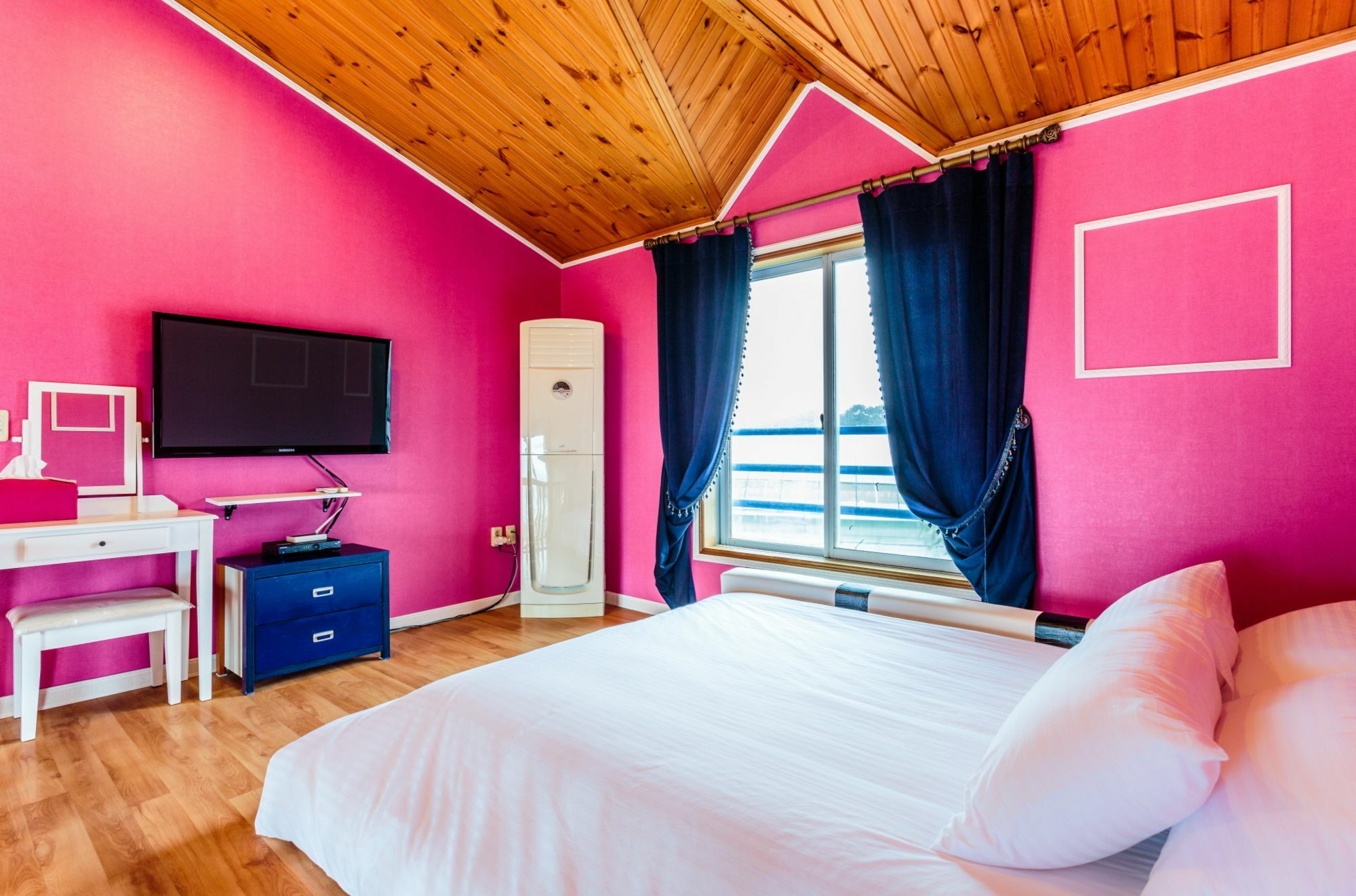Santorini Pension Чеджудо Экстерьер фото
