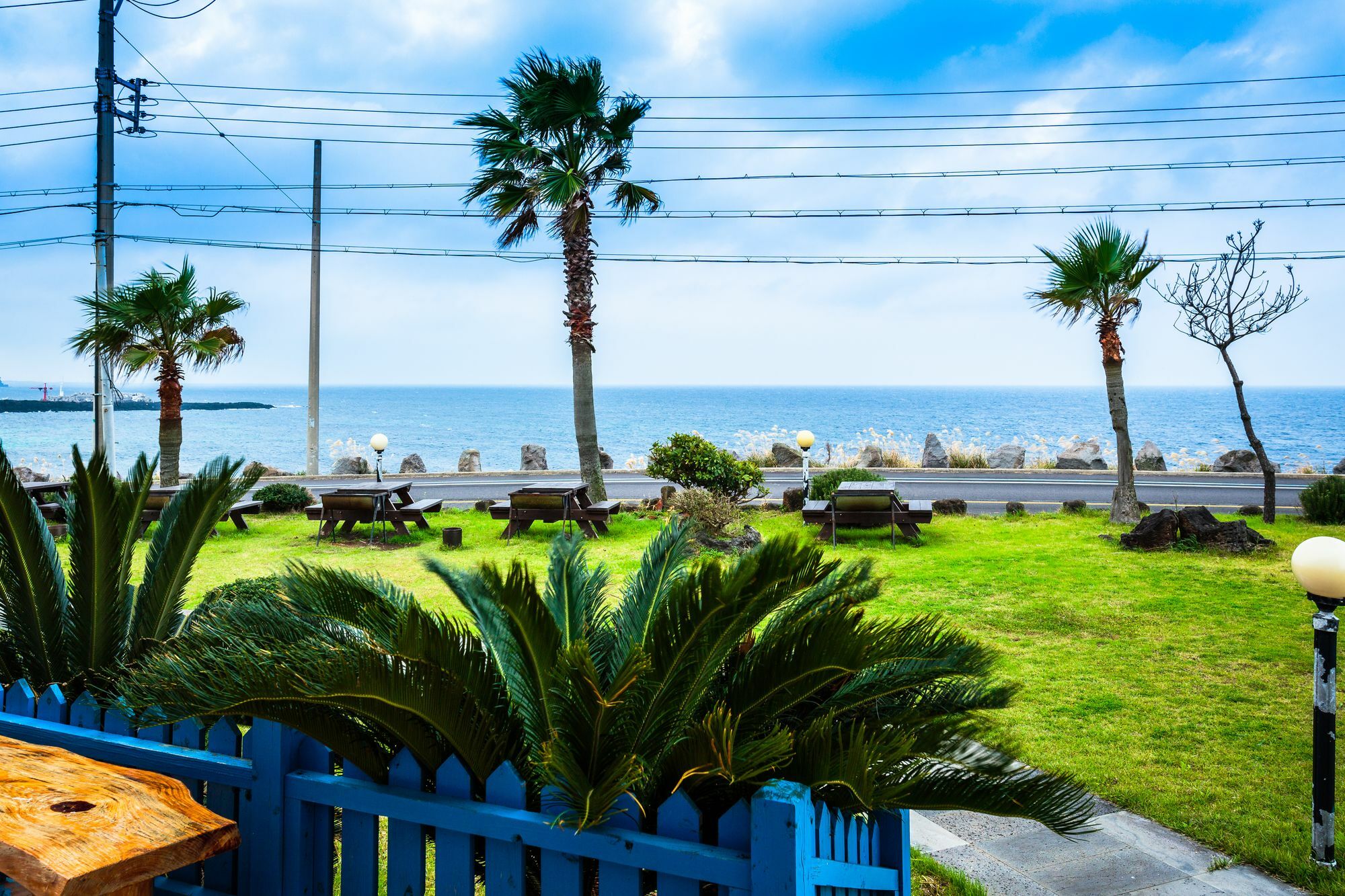 Santorini Pension Чеджудо Экстерьер фото